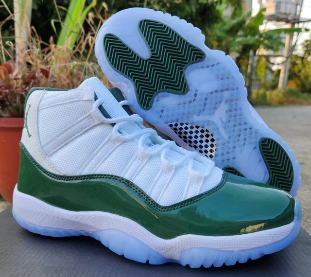 Air Jordan 11 Retro White Green